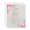 Budget Watercolor Flowers & Wood Surprise Party