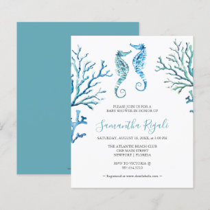 Budget Watercolor Summer Baby Shower
