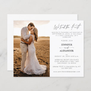 Budget We Tied Knot 1 Photo Post Wedding Reception