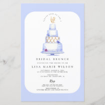 Budget Wedding Cake Bridal Shower Invitation