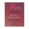 Budget Wedding Crimson Red Amazing Value Fab