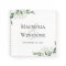 BUDGET Wedding Eucalyptus Greenery Guest Book