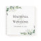 BUDGET Wedding Eucalyptus Greenery Guest Book