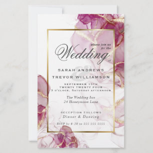 Budget Wedding Gold Jazz Berry Crimson Abstract