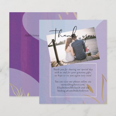 BUDGET Wedding Mauve Lavender Purple Gold Abstract