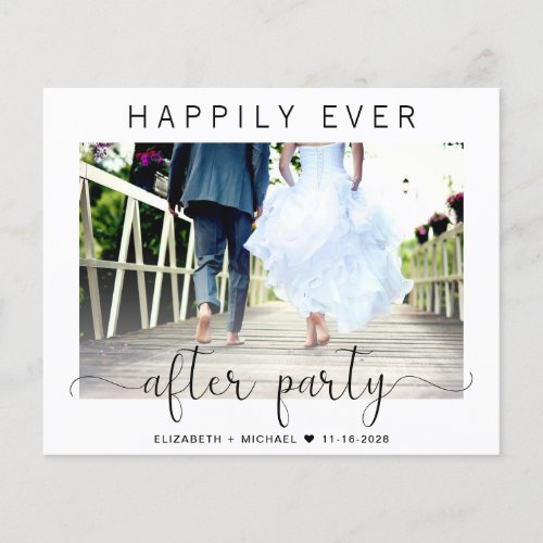 Budget Wedding Photo Happily Ever After Party