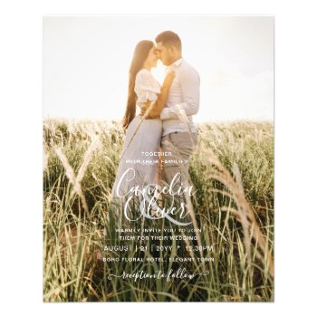 BUDGET Wedding PHOTO OVERLAY Sage Monochrome       Flyer