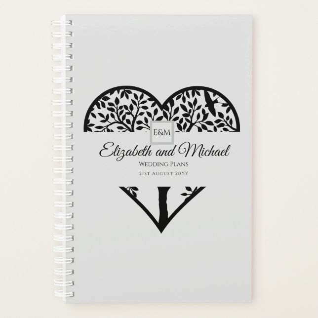 Budget WEDDING PLANS Custom Planning Planner (Front)