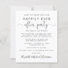 Budget Wedding Reception Save the Date