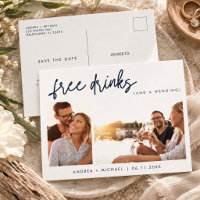 Budget Wedding Save the Date