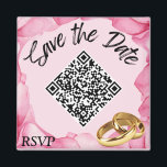 Budget Wedding Save the Date Magnet Bargain<br><div class="desc">Make your special moments truly memorable with our Pink Orchid "Save the Date" Magnet. Featuring a stunning pink orchid background, this elegant magnet is the perfect way to announce your upcoming event in style. What sets this magnet apart is its customizable QR code and RSVP text, allowing you to personalize...</div>