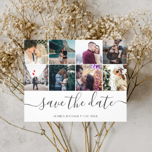Budget Wedding Save The Date Photo Flyer
