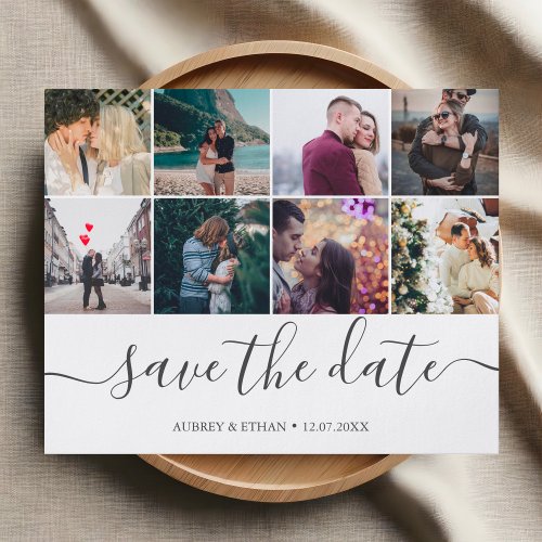 Budget Wedding Save The Date Photo Flyer