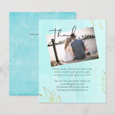 Budget Wedding Sea Blue watercolor Abstract
