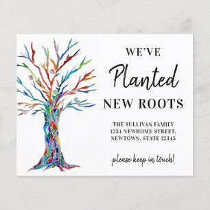 Budget We've Moved Family Tree Announcement