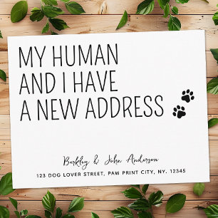 Budget We've Moved New Address Pet Moving Postcard