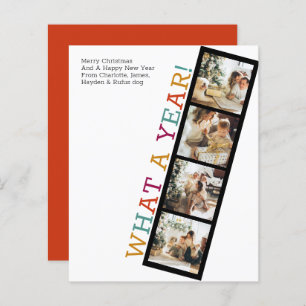 BUDGET What A Year Photo Christmas