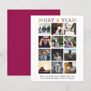 BUDGET What A Year Photo Christmas Year In Review