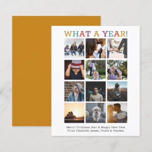 BUDGET What A Year Photo Christmas Year In Review