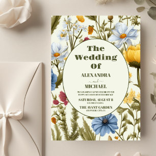 Budget Whimsical Wildflower Meadow Wedding