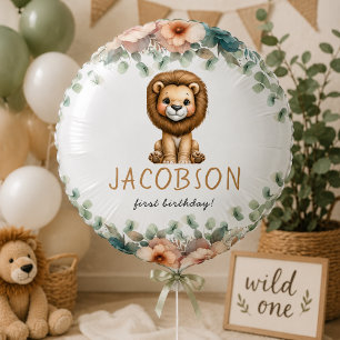 Budget Wild One Safari Animals Boy Birthday Party Balloon