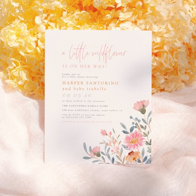 Budget Wildflower Is On Her Way Boho Baby Shower (Creator Uploaded)