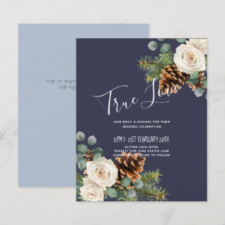 BUDGET Winter Wedding Eucalyptus Greenery Roses