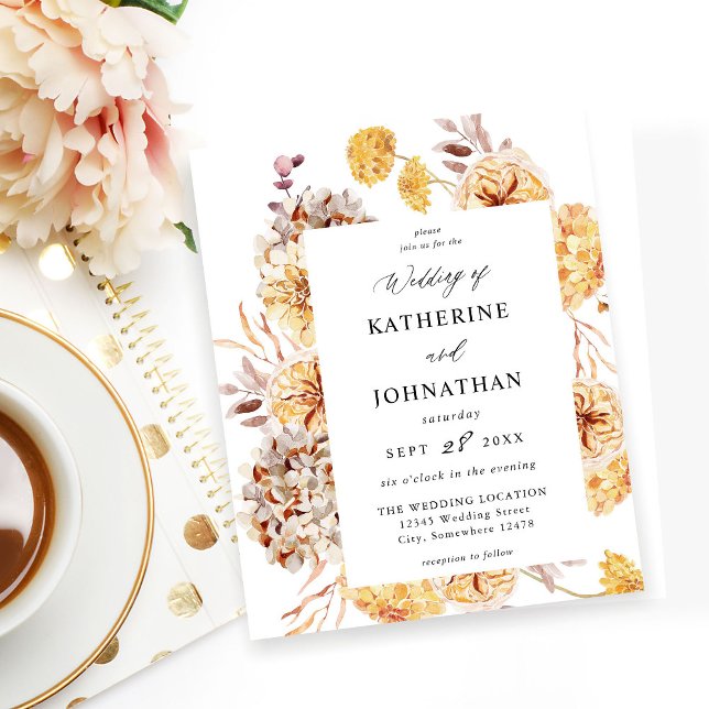 Budget Yellow Golden Floral Wedding  (Creator Uploaded)