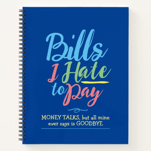 Budgeting Bill paying Daily Monthly Finance Notebook