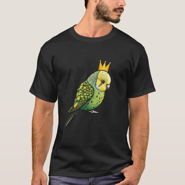 Budgie Bird Parakeet For Budgerigar Owner  1 T-Shirt (Front)