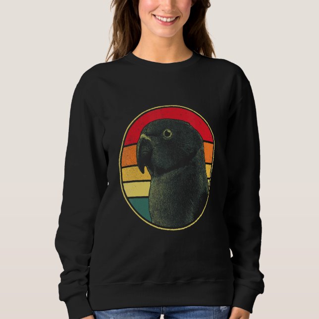Budgie Bird Parakeet Parrot Sweatshirt (Front)