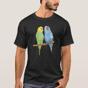 Budgie Birds Budgerigar Parakeet Owner Mom Women K T-Shirt