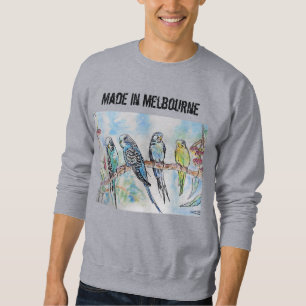 Budgie Budgerigar Bird Made In Melbourne T Shirt