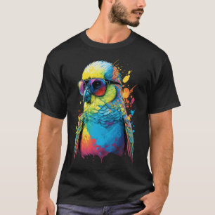 Budgie Budgerigar Parakeet Bird 4 T-Shirt