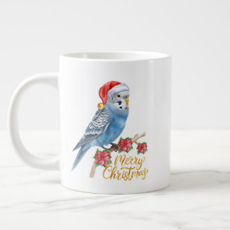 Budgie Christmas Giant Coffee Mug