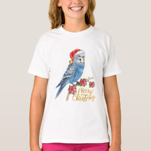 Budgie Christmas T-Shirt