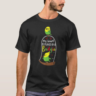 Budgie Colorful Cute Bird Meme Parrot Mom Dad 1 T-Shirt