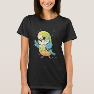 Budgie Dabbing Budgerigar Parakeet Bird Dab Dance  T-Shirt