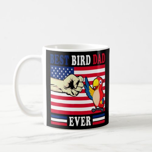 Budgie Dad Bird  Father Animal Enthusiast Bird Guy Coffee Mug