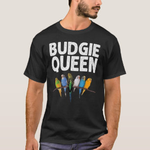 Budgie For Women Mom Cockatiel Parakeet T-Shirt