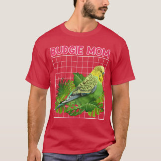 Budgie Mom Bird lover Aviary Birds Owner boy T-Shirt