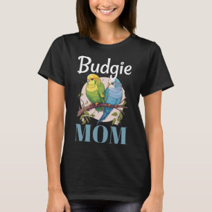 Budgie Mom Budgerigar Parakeet Bird Pullover Hoodi
