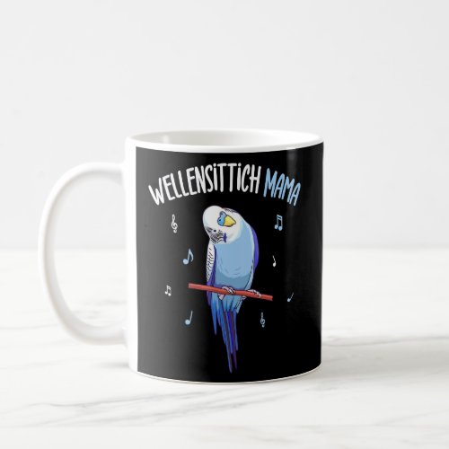 Budgie Mum Blue Bird Owner T_Shirt Coffee Mug