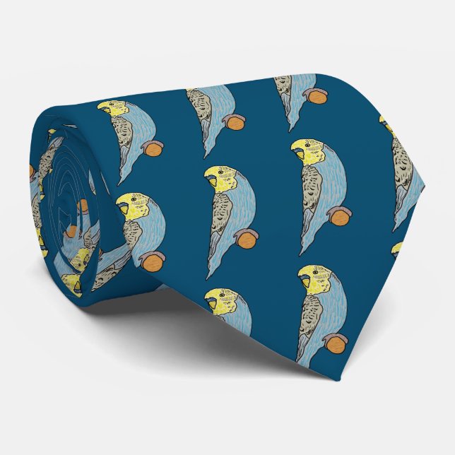 Budgie Neck Tie (Rolled)