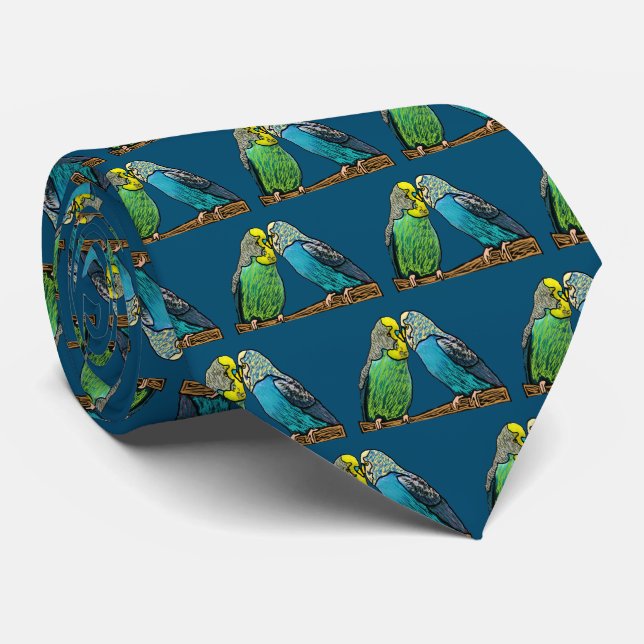 Budgie Neck Tie (Rolled)
