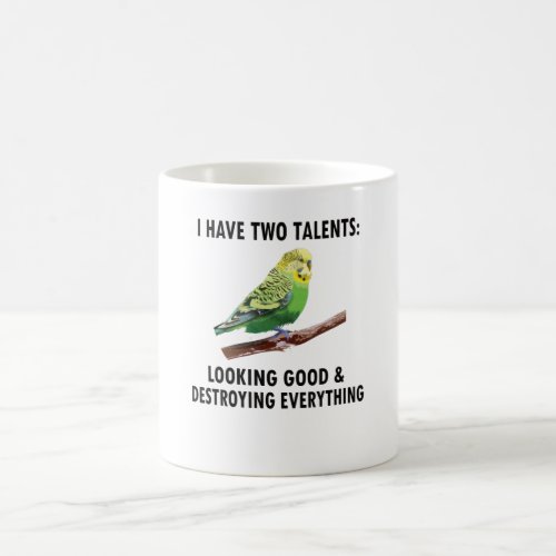 Budgie Owner Budgie Lover Parakeet Bird Budgerigar Coffee Mug