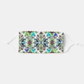 Budgie Parakeet Love Face Mask (Front, Folded)