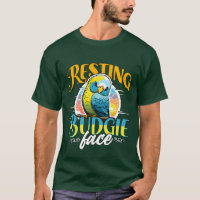 Budgie Resting Budgie Face Parakeet Bird Lover gif