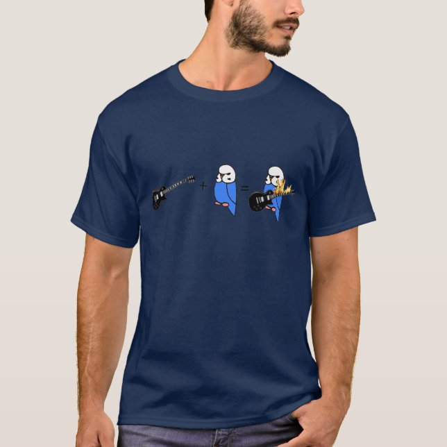 Budgie Rocks Math T-Shirt (Front)