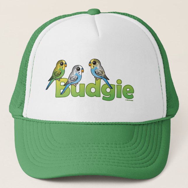 BUDGIE TRUCKER HAT (Front)